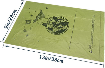 Dog Poop Bags 360 Count, Biodegradable Poop Bags Extra Thick Strong, Eco-Friendly Dog Waste Bag, Doggie Bag Refill Rolls with Dispenser