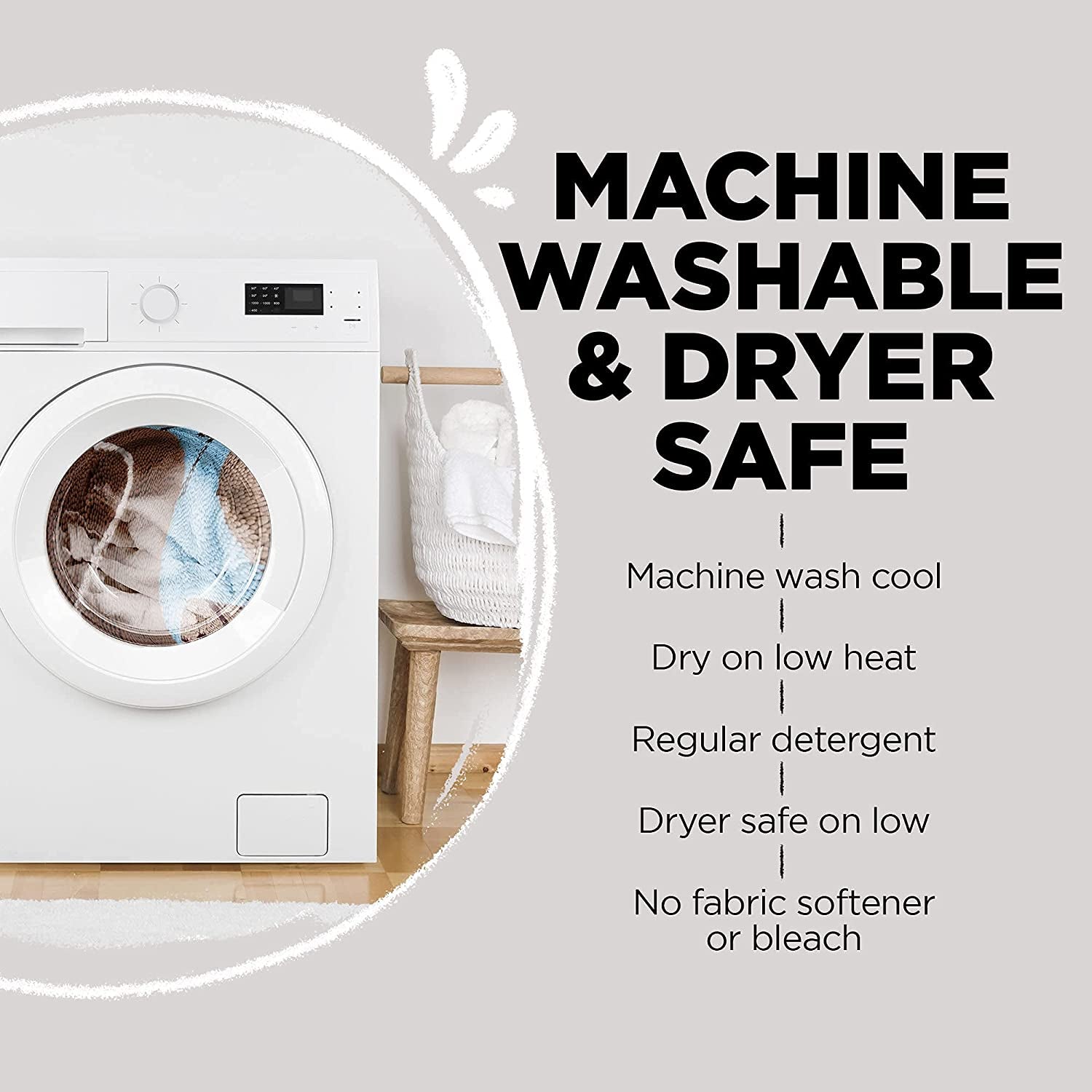 Soggy Doggy Super Shammy Dog Towel | Gray | 31” X 14” | Microfiber Chenille Towel for Drying Dogs and Cleaning Paws | Fast Drying with Hand Pockets for Ease