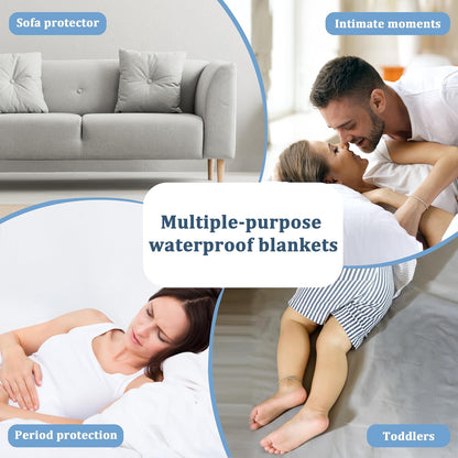 Waterproof Dog Blanket, Reversible Pee Proof Couch Cover for Pets, Furniture Protector for Sofa Bed, Washable, Hair Resistant, Stain Proof